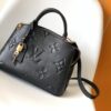 693078c66e68136f4d9a6a1f Petit Palais Handbag in Grained Leather with Monogram Giant Print