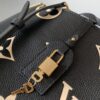 693078d26e68136f4d9a6a35 Petit Palais Handbag in Grained Leather with Oversized Monogram Flower and LV Initials