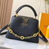 693078da6e68136f4d9a6a42 Top Quality Guangzhou Stock M14971 Black Capucines BB Bag