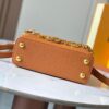Guangzhou Stock Top Quality Original M14393 Brown Capucines East West Mini Handbag