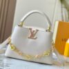 693078ed6e68136f4d9a6a68 Guangzhou Stock Top Original M14971 White Capucines BB Bag