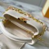 693078f56e68136f4d9a6a77 Top-Quality Guangzhou Stock M14393 White Capucines East West Mini Bag