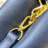 693078fa6e68136f4d9a6a7d Guangzhou Stock Top Quality Original M14971 Blue Capucines BB Handbag