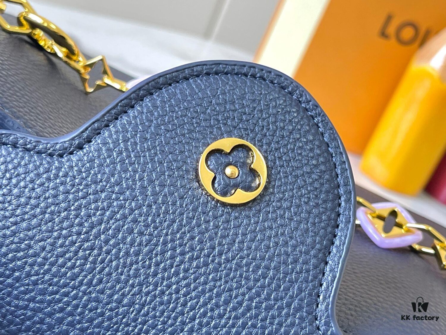 693078fa6e68136f4d9a6a7e Guangzhou Stock Top Quality Original M14971 Blue Capucines BB Handbag