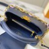 693079016e68136f4d9a6a88 Guangzhou Stock Top Original M14393 Blue Capucines East West Mini Handbag