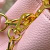 693079096e68136f4d9a6a98 Guangzhou Stock Top Quality Original M14393 Pink Capucines East West Mini Handbag