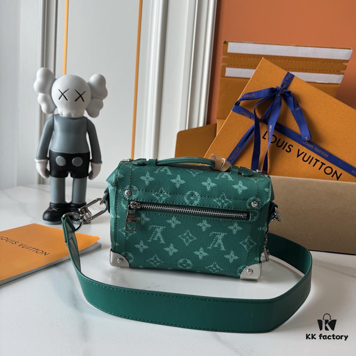 693079376e68136f4d9a6ad5 Upgraded Version Official Website Latest Model M11743 Black Floral M11516 Black M11535 Monogram M12686 Green This Soul Trunk Bag by Pharrell Williams
