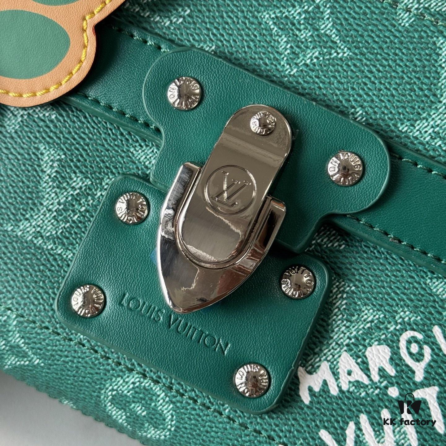 693079386e68136f4d9a6ad7 Upgraded Version Official Website Latest Model M11743 Black Floral M11516 Black M11535 Monogram M12686 Green This Soul Trunk Bag by Pharrell Williams