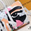 6930793c6e68136f4d9a6ade Keepall Bandoulière 45 Travel Bag in Monogram Coated Canvas with Cowhide Leather