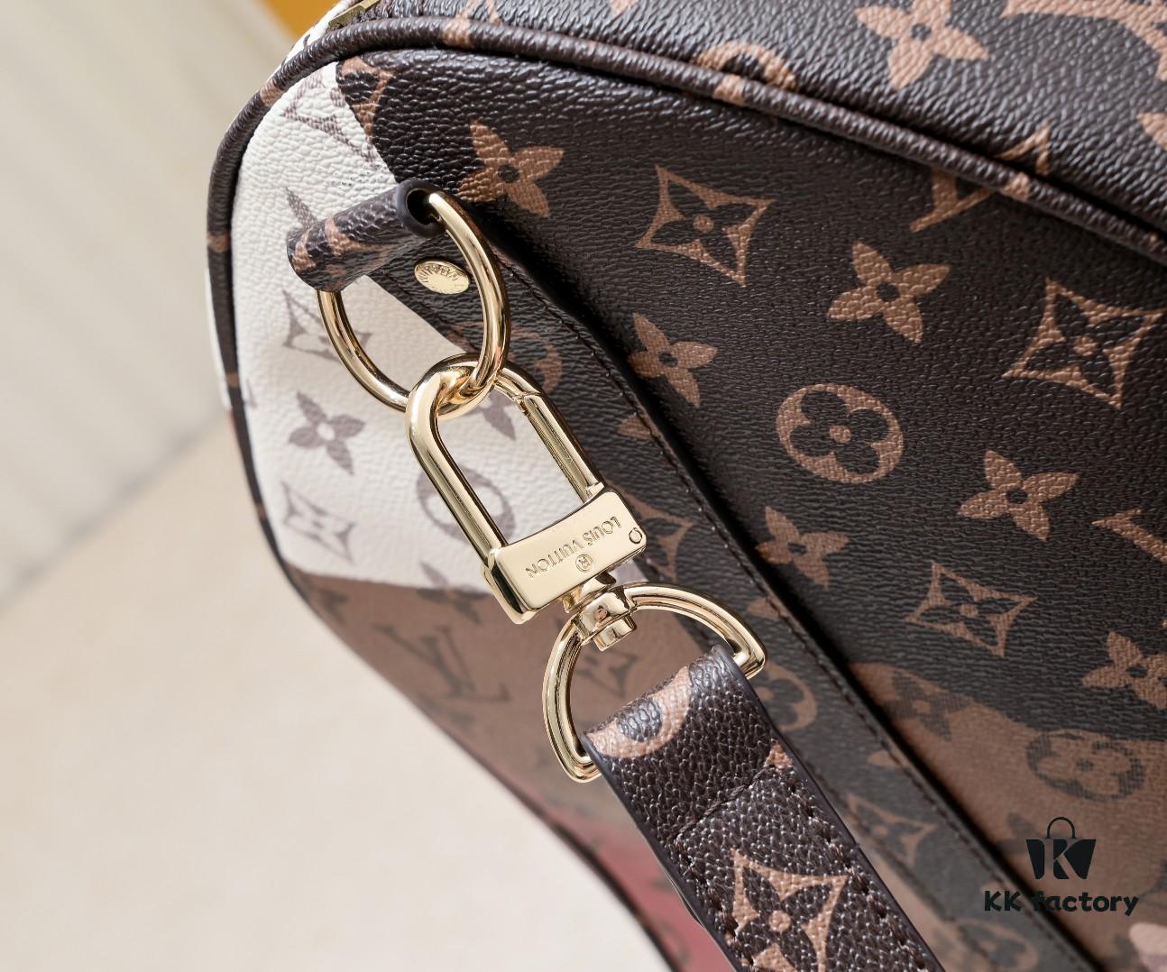 693079416e68136f4d9a6ae9 LV Portrait Collection Keepall Bandoulière 55 Travel Bag