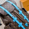 6930794b6e68136f4d9a6af9 Louis Vuitton Colormania Collection Christopher Medium Backpack M12729 Monogram Blue and M13202 Monogram Ochre 41379