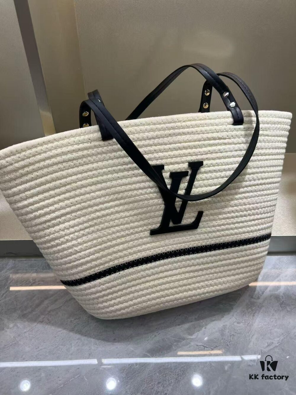 6930795a6e68136f4d9a6b15 LV Summer New Arrival Woven Tote Bag Large Capacity Vacation Beach Bag Shoulder Bag