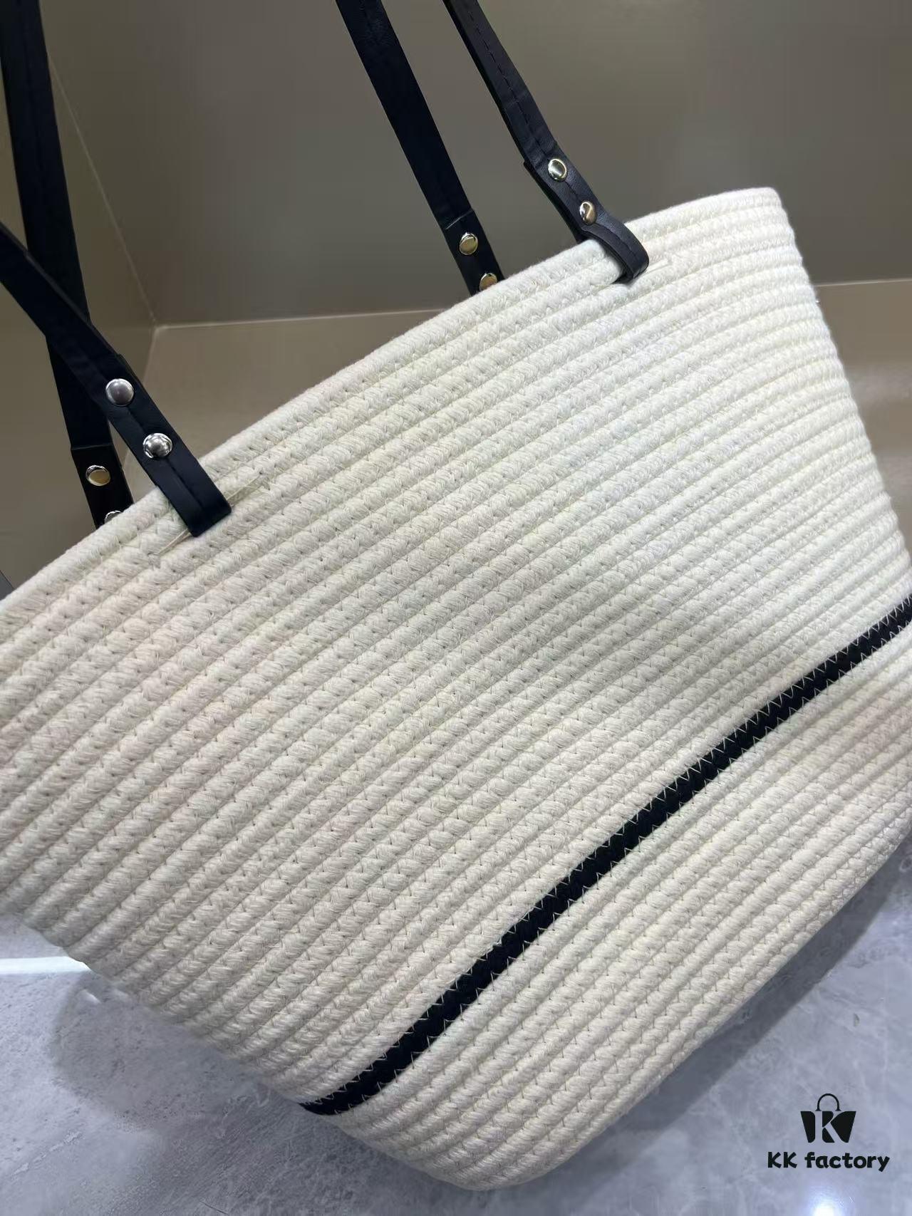 LV Summer New Arrival Woven Tote Bag Large Capacity Vacation Beach Bag Shoulder Bag
