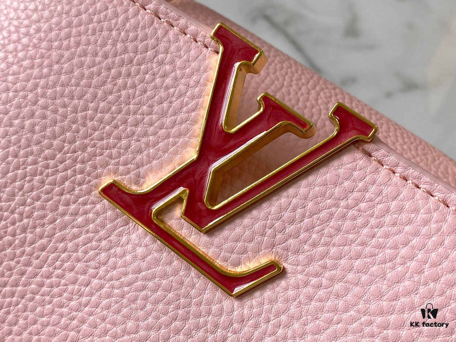 6930797c6e68136f4d9a6b4e Upgraded M23082 Pink - Full Leather Cap, Na Ying Collection, Qixi Limited Edition / Mini Capucines BB Bag