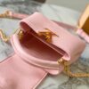 6930797d6e68136f4d9a6b50 Upgraded M23082 Pink - Full Leather Cap, Na Ying Collection, Qixi Limited Edition / Mini Capucines BB Bag