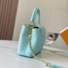 693079a56e68136f4d9a6b91 Upgraded M59868 Stellar Pearl Green Shell Button Capucines BB Bag