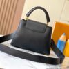 693079c46e68136f4d9a6bca Upgraded M23766 Black and White Mother-of-Pearl Flower Crown Handbag