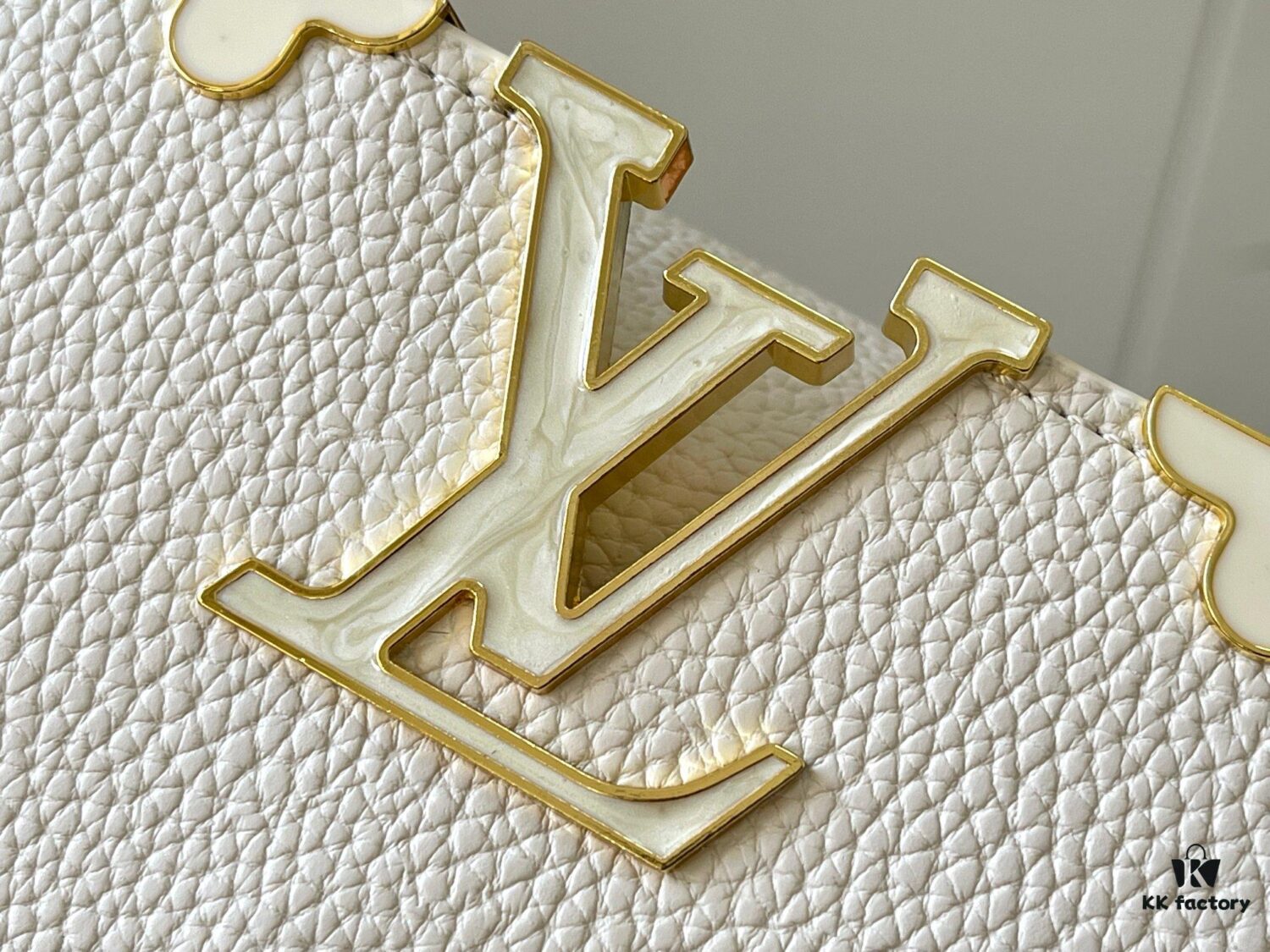 693079cf6e68136f4d9a6bde Upgraded M23766 White-on-White Mother-of-Pearl Capucines Flower Crown Bag