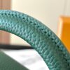 693079db6e68136f4d9a6bf0 Upgraded M23766 Green and White Mother-of-Pearl Flower Crown Capucines Handbag