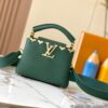 693079dc6e68136f4d9a6bf4 Upgraded M23765 Green and White Mother-of-Pearl Flower Crown Bag