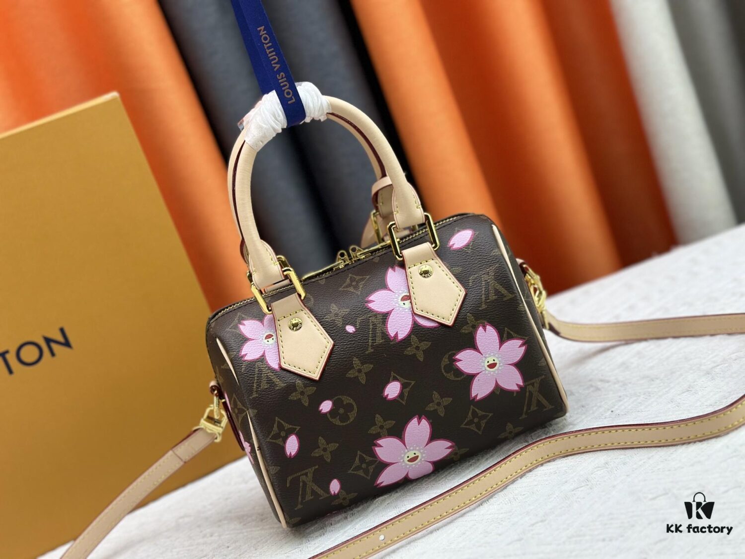 69307a116e68136f4d9a6c4a Upgraded Original M13805 M13257 M40390 M46234 LV x Murakami Collaboration Cherry Blossom 🌸 Nano Speedy Handbag