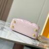 Guangzhou Stock Top Quality Original Capucines Mini Model: 13249 Pink Material: Canvas with Graffiti Hardware Upgraded Features: LV Initials, Unique Edge Ring, Exquisite Monogram Flower on Flap