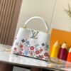 69307a456e68136f4d9a6caa Top Quality Original Guangzhou Stock 🇫🇷 M13247 Graffiti Capucines BB Handbag in Luxurious Taurillon Leather