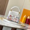 69307a4c6e68136f4d9a6cb7 Top Quality Original Guangzhou Stock 🇫🇷 M13246 Graffiti Capucines Mini Handbag in Luxurious Taurillon Leather