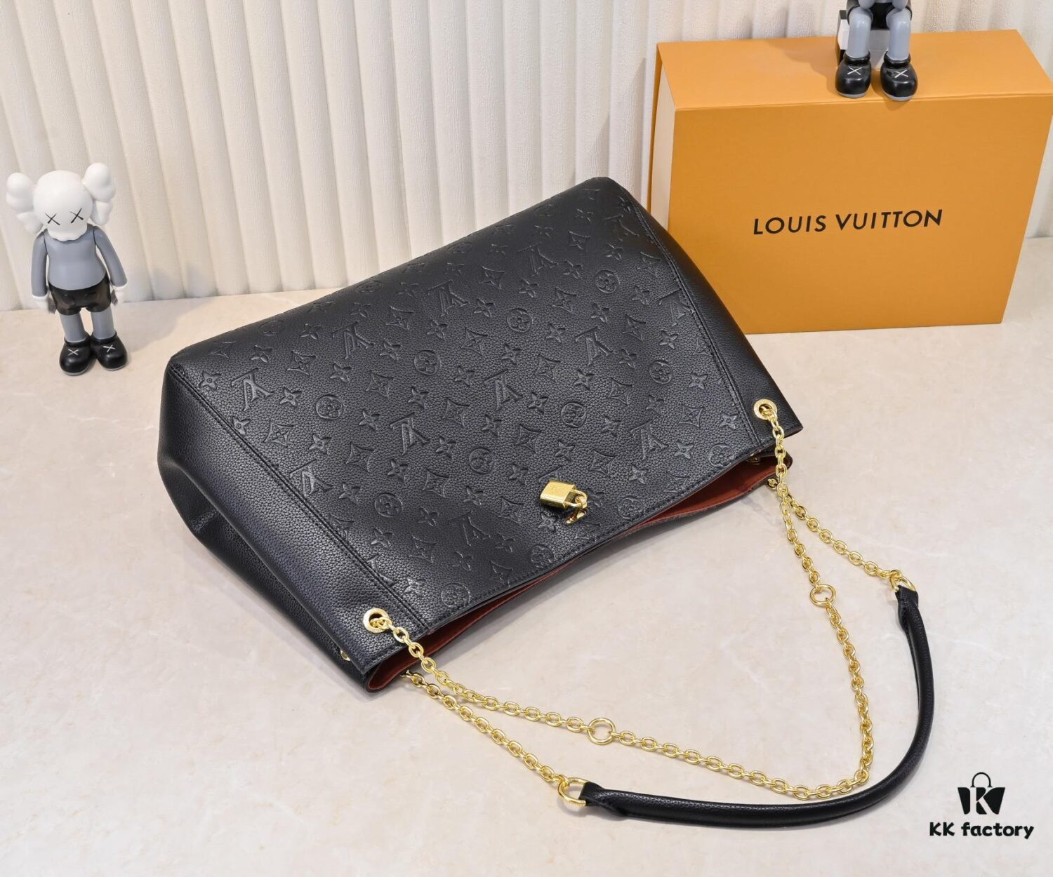 Anytime Medium Handbag in Monogram Empreinte Leather