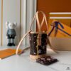 69307a6e6e68136f4d9a6cea Upgraded M13417 M81489 M13619 Lv➰ Longshang Village White Tricolor Upgraded Nano Bucket Bag from Match Collection