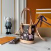 69307a6e6e68136f4d9a6ceb Upgraded M13417 M81489 M13619 Lv➰ Longshang Village White Tricolor Upgraded Nano Bucket Bag from Match Collection