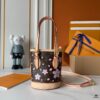 69307a6f6e68136f4d9a6cec Upgraded M13417 M81489 M13619 Lv➰ Longshang Village White Tricolor Upgraded Nano Bucket Bag from Match Collection