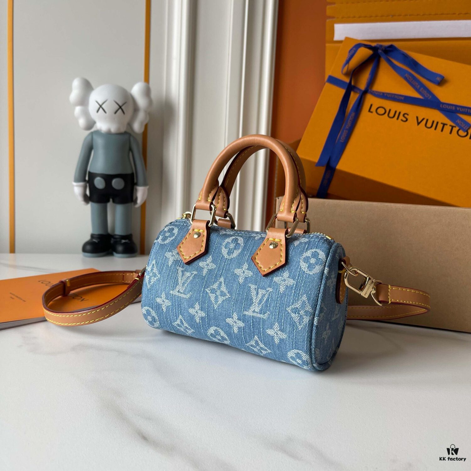 69307ae46e68136f4d9a6d89 Upgraded Version 160 M13406 M13391 (Authentic Photos, Accurate Match) M81085 New Denim LV x Murakami Collaboration Nano Speedy Bag