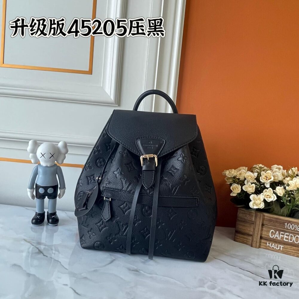 69307aea6e68136f4d9a6d95 Upgraded Montsouris Backpack in Monogram Empreinte Leather