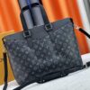 Authentic N40566 Hiroshi Fujiwara Fragment Design Lightning Series Men's Briefcase