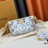 69307b0e6e68136f4d9a6dd8 Upgraded M44823 M25374 Blue Five-in-One Mahjong Bag Collection, Latest Seasonal Multi Pochette Accessoires Handbag