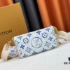 69307b106e68136f4d9a6dde Upgraded M44823 M25374 Blue Five-in-One Mahjong Bag Collection, Latest Seasonal Multi Pochette Accessoires Handbag