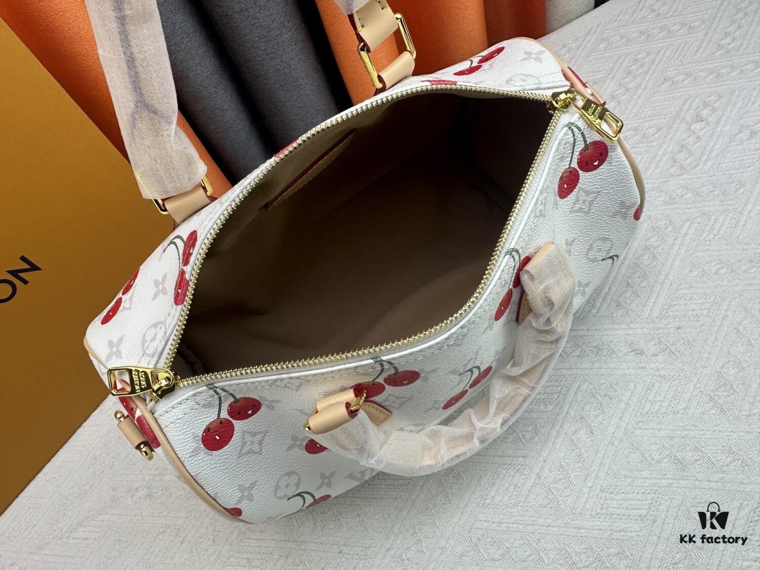 69307b1d6e68136f4d9a6df7 M17089 M40391 Louis Vuitton Cherry Series Handbag from 2005, Designed by Takashi Murakami