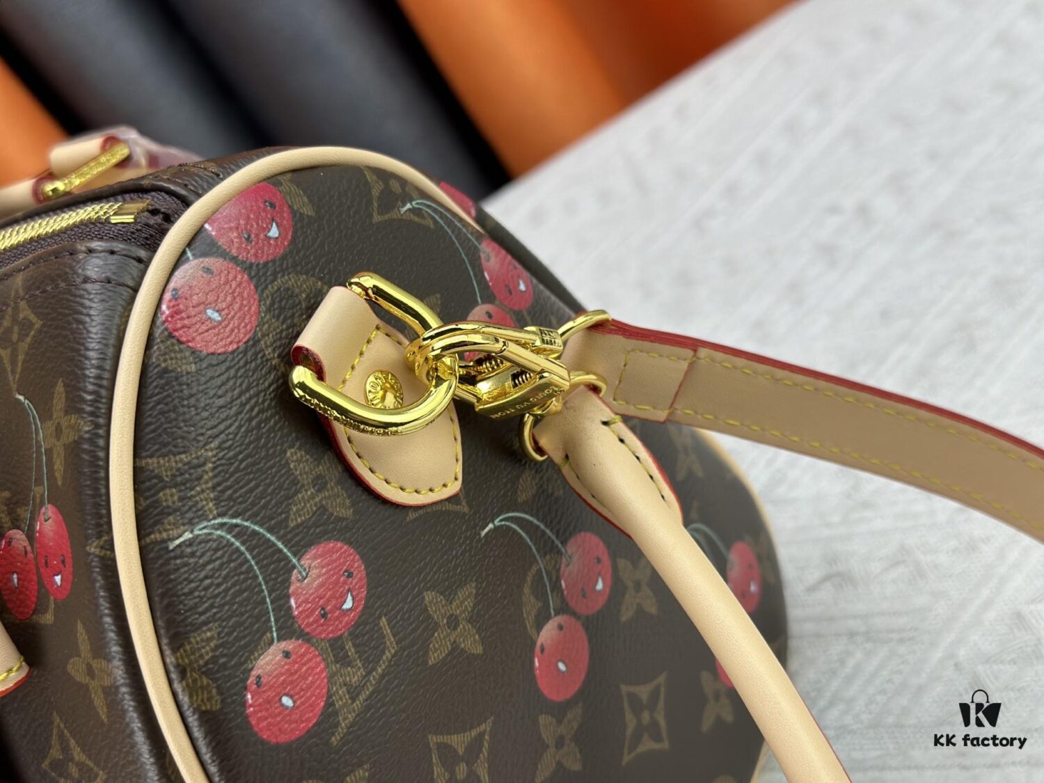 69307b206e68136f4d9a6dfb M17089 M40391 Louis Vuitton Cherry Series Handbag from 2005 Designed by Takashi Murakami