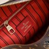 Exclusive Real Shot - Upgraded Version ‼️ LV Monogram with Leather Trim Handheld, Shoulder & Crossbody Bag Model M68169 with Long Strap, 2025 New Fashion Women's Bag, Monogram Leather Shoulder Strap, Genuine Leather Handbag, Large Capacity [Strong] Size: 28x20x11.5
