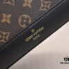 Exclusive Real Shot - Upgraded Version ‼️ LV Monogram with Leather Trim Handheld, Shoulder & Crossbody Bag Model M68169 with Long Strap, 2025 New Fashion Women's Bag, Monogram Leather Shoulder Strap, Genuine Leather Handbag, Large Capacity [Strong] Size: 28x20x11.5