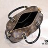 Exclusive Real Shot - Upgraded Version ‼️ LV Monogram with Leather Trim Handheld, Shoulder & Crossbody Bag Model M68169 with Long Strap, 2025 New Fashion Women's Bag, Monogram Leather Shoulder Strap, Genuine Leather Handbag, Large Capacity [Strong] Size: 28x20x11.5