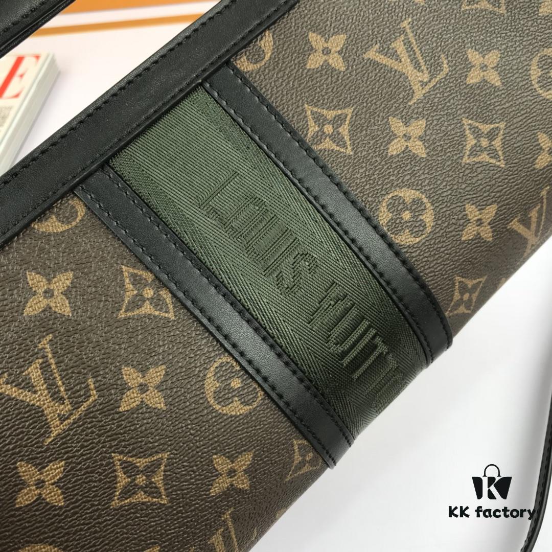 69307b436e68136f4d9a6e48 LV Handheld Bag with Long Strap, Super Practical, European Boutique Same Style, Made of Elegant Damier Ebene Classic Fabric, Lined with Custom Foam Material, Durable, Anti-dirt, Washable, Fashionable and Functional, Soft and Comfortable Body, Interior Compartment, Large Capacity for Daily Needs, Model: 53666, Size: 30-19-8