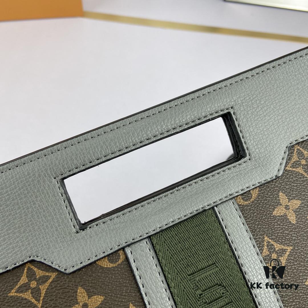 69307b456e68136f4d9a6e4d LV Handheld Bag with Long Strap, Super Practical, European Boutique Same Style, Made of Elegant DaMeier Ebene Classic Fabric, Lined with Custom Foam Material, Durable, Anti-dirt, Washable, Fashionable and Functional, Soft and Comfortable Body, Interior with Pouch, High Capacity for Daily Use, Model: 53666, Size: 30-19-8