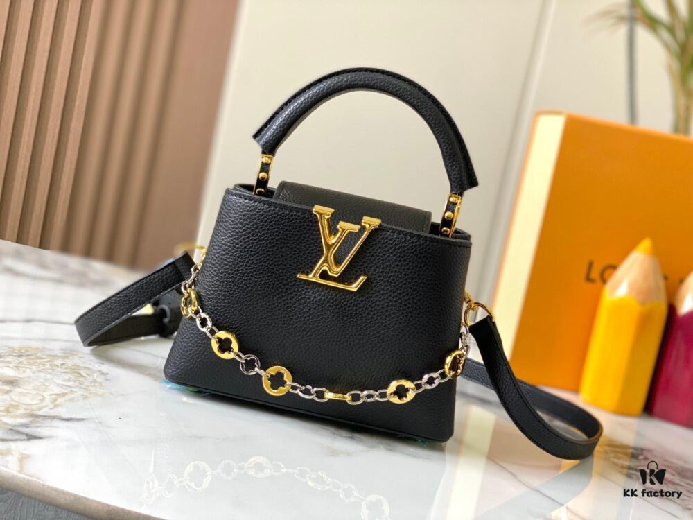 69307b516e68136f4d9a6e5f Top Quality Original Guangzhou Stock 🇫🇷 M12935 Capucines Mini Bag from the Capucines Chain On You Collection