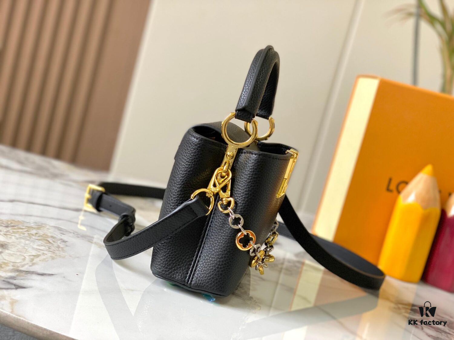 69307b516e68136f4d9a6e61 Top Quality Original Guangzhou Stock 🇫🇷 M12935 Capucines Mini Bag from the Capucines Chain On You Collection