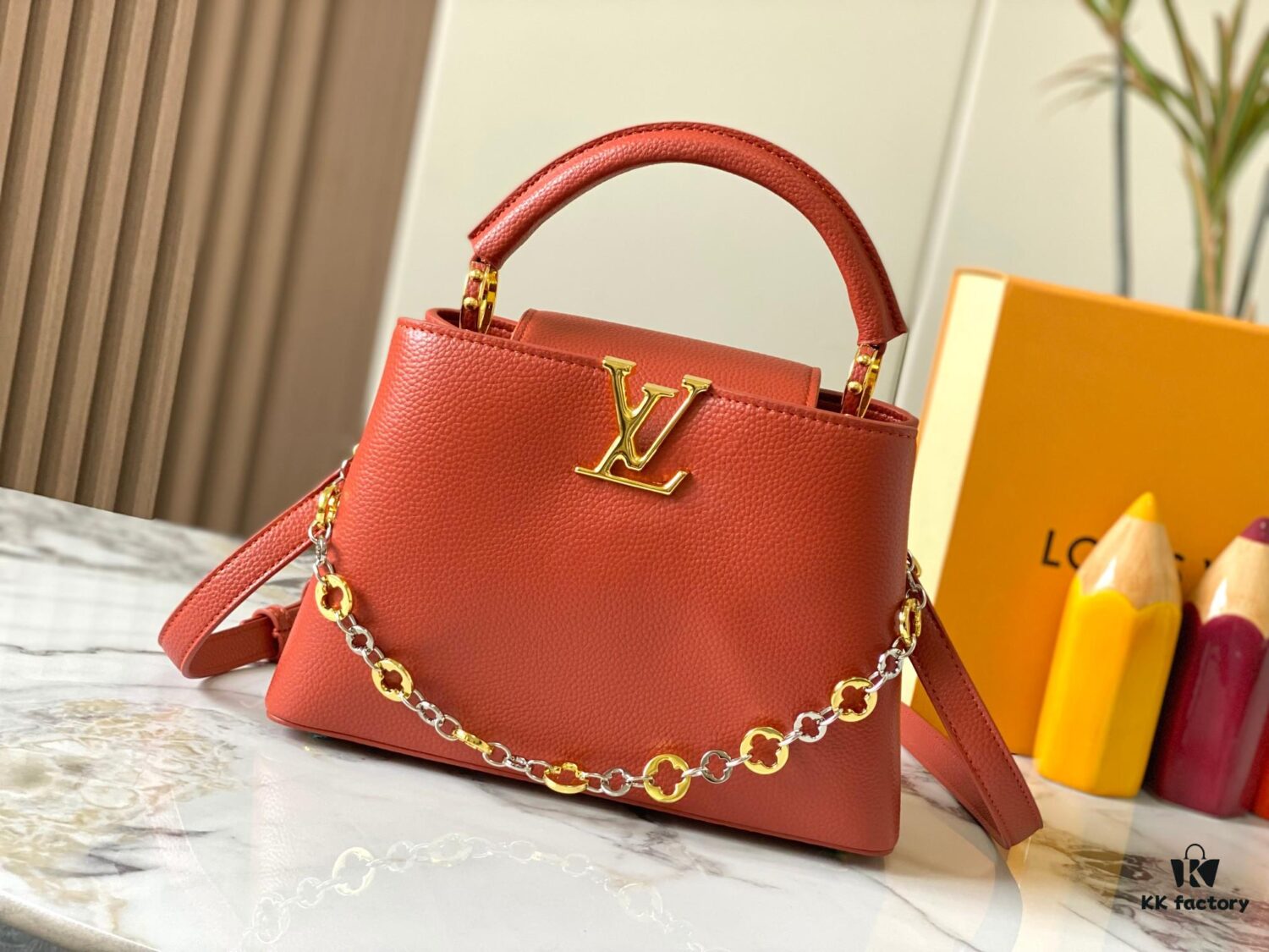 69307b5d6e68136f4d9a6e74 Top Quality Original Guangzhou Stock 🇫🇷 M12936 Capucines BB Handbag
