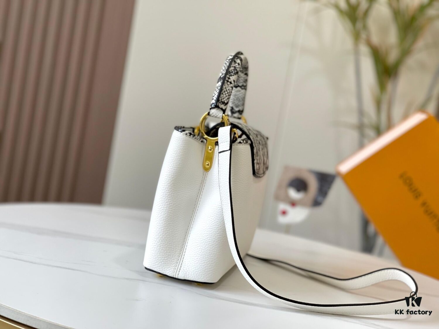 69307bb06e68136f4d9a6efb Exclusive On-Site Photo - Upgraded M95508 CAPUCINES Small Handbag