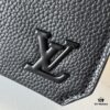 Upgraded Version M82085 M82086 Full Leather Black, Light Green, Black Flower, Old Flower Men's Messenger Bag Flap Mini Handbag