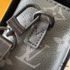 Upgraded Version M82085 M82086 Full Leather Black Light Green Black Floral Monogram Men's Messenger Bag Flap Mini Handbag